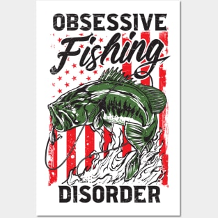 Obsessive Fishing Disorder Posters and Art